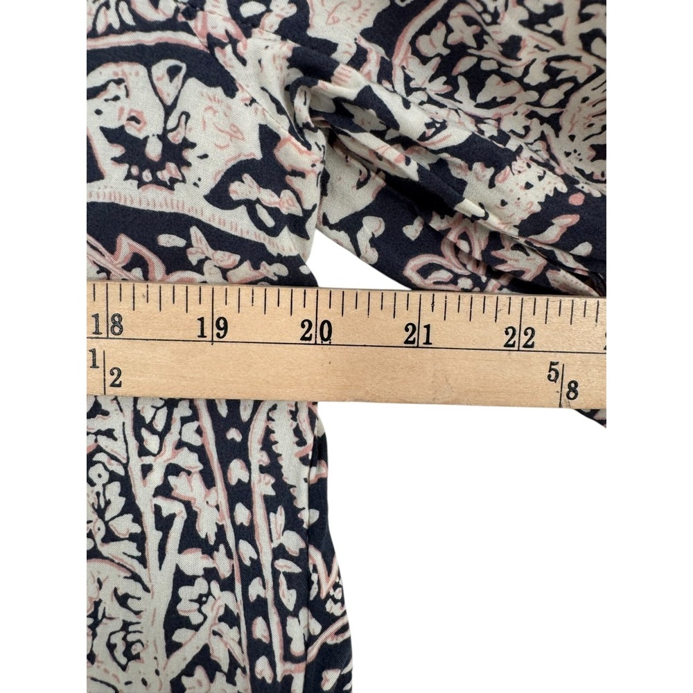 Anthropologie Tiny Women's Caviana Paisley Long Sleeve Drop Waist Dress M READ - Picture 8 of 9